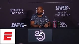 FULL Demetrious Johnson UFC 227 postfight press conference  ESPN [upl. by Enomad]