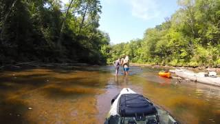 21 mile Sepulga River Paddle 8315  Jackson Coosa HD [upl. by Einreb]