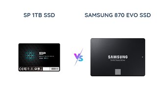 SP 1TB SSD vs Samsung 2TB 870 EVO  Performance Comparison [upl. by Nysilla833]