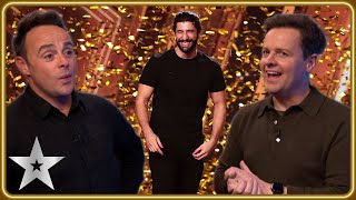 BEATBOXING pro gets Ant amp Decs GOLDEN BUZZER  Auditions  BGT 2023 [upl. by Oenire]