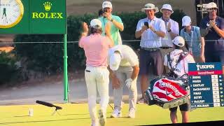 Francesco Molinari  Hole in one  US Open 2024  Pinehurst [upl. by Aikemal]