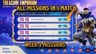 Pubg mobile Treasure Emporium week 3 missions pubgmobile [upl. by Ioab248]