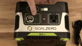 Unboxing The GoalZero Yeti 150 Solar Generator [upl. by Annai]