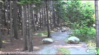 CampgroundViewscom  Blackwoods Campground Acadia National Park Maine ME [upl. by Aihsemot]