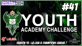 EUROPEAN FOOTBALL   SEASON THIRTEEN  YOUTH ACADEMY CHALLENGE  FM24  Part 41 [upl. by Joelly]