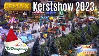 LEMAX Kerstshow 2023 Tuincentrum de Driesprong  ⭐⭐⭐⭐⭐ christmas decoration ideas [upl. by Garrek]