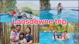 Lansdowne trip  Delhi to Lansdowne Road trip  Lansdowne Uttarakhand vlog [upl. by Bonnes]