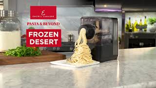 How To Make Frozen Treats in a Pasta Maker 🍧  Emeril Everydays Pasta amp Beyond [upl. by Alaaj]