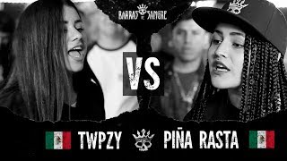 BDS 6 TWPZY 🇲🇽 vs Piña Rasta 🇲🇽  Batallas Escritas   Host Badts  Gino [upl. by Lemor]