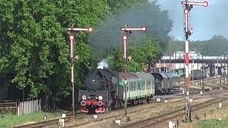 Ausfahrt Wolsztyn  PKP Plandampf mit Dampflok Ol497  Mai 2007  HD [upl. by Cestar]