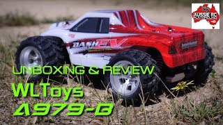 UnboxingReview WLToys A979B 118 scale MT [upl. by Durr]