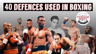 40 Defences Used in Boxing  How to Defend  McLeod Scott Boxing [upl. by Ibrad]