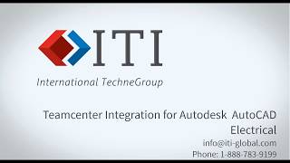 TCAAE  Teamcenter Integration for Autodesk AutoCAD Electrical Installation Basics [upl. by Ynehteb968]