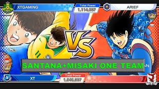 REVIEW TEST NEW SDF SANTANAMISAKI   CAPTAIN TSUBASA DREAM TEAM [upl. by Odarbil]