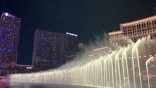 Time to say goodbye  Bellagio fountains  2022  Covid 19 [upl. by Mercuri]