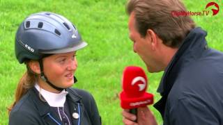 Lea Sophia Gut  Interview  DJM Pony Springen  Riesenbeck  2016 [upl. by Nnorahs]