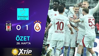 MERKUR BETS  Beşiktaş 01 Galatasaray  HighlightsÖzet  Trendyol Süper Lig  202324 [upl. by Ellenad]