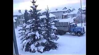 Alaskastyle snow removal [upl. by Anoerb]