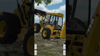 JCB stunt double viralshort gaming music jcbvideo jcb3dxmachine musicking [upl. by Annayak]