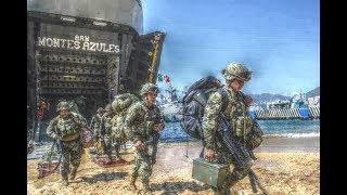 Gran despliegue de la Infantería de Marina en Acapulco 2019 HD [upl. by Eenahpets612]