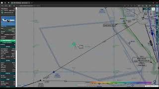 E6B TACAMO doing the circles in W260 [upl. by Manas]