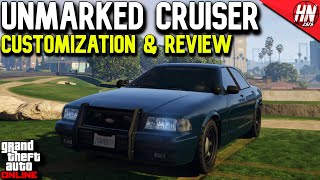 Vapid Unmarked Police Cruiser Customization amp Review  GTA Online [upl. by Benedix]