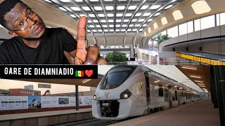 TER Visitez lintérieur de la GARE Emblématique de DIAMNIADIO avec moi [upl. by Leonanie]