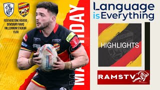 Highlights Featherstone Rovers vs Dewsbury Rams 14012024 [upl. by Inad203]