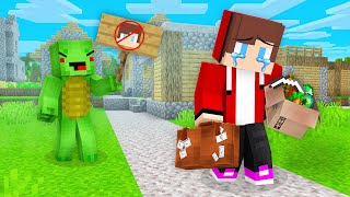 Why Did Mikey Kick JJ Out Of The Village in Minecraft Maizen [upl. by Zirtaeb]