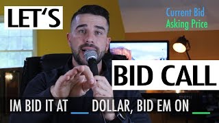 How to Auctioneer  Bid Em On [upl. by Aubine]