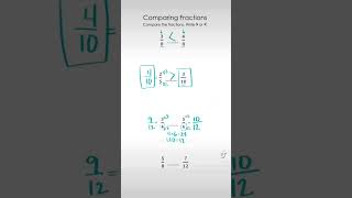 Comparing Fractions  Common Denominator  Less than or Greater than  Make Equivalent Fractions [upl. by Htezzil]