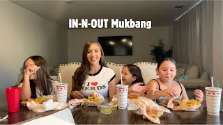 INNOUT MUKBANG with my nieces [upl. by Marienthal453]