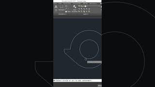 Autocad line circle ⭕ cad trending autocad mechanicaldesign trending trendingshorts shorts [upl. by Alison13]