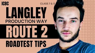 ICBC Langley Road Test Production Way FREE Practice Route amp Skills Guide [upl. by Anwahs62]