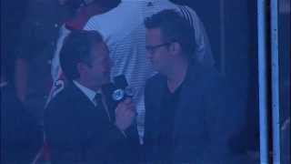 Matthew Perry Interviewed During Game 6 [upl. by Enylodnewg]