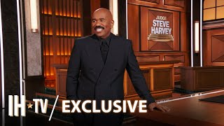 All Rise for Judge Steve Harvey’s Unscripted Courtroom Comedy Series Exclusive Interview [upl. by Fellner773]