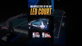 NBA unveils NEW LED COURT for ALL STAR WEEKEND🔥 [upl. by Euqcaj]