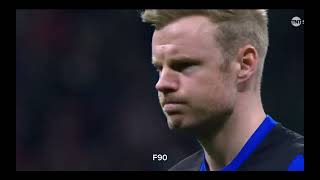 Atletico Madrid Vs Inter Milan  Full penalty Shootout  UCL Round of 16 [upl. by Aihtennek747]