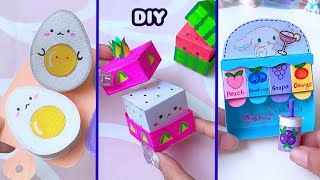 Paper craftEasy craft ideas miniature craft  how to make DIYschool projectTonni art and craft [upl. by Nitnerb]