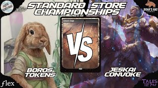 Jeskai Convoke VS Boros Tokens MTG Standard [upl. by Odnamra]