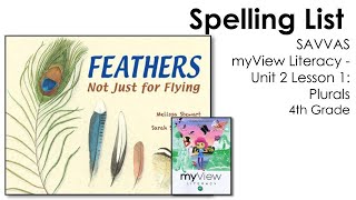 SAVVAS MyView Literacy  Unit 2 Lesson 1  Spelling  4th Grade [upl. by Cherri]