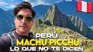 La REALIDAD de VISITAR el FAMOSO MACHU PICCHU en PERÚ 🇵🇪  ¿POR QUÉ NO DICEN ESTO Gabriel Herrera [upl. by Garlaand682]