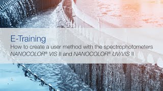 How to prepare custom methods on the NANOCOLOR® UVVIS II and VIS II [upl. by Tsan]