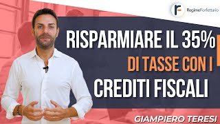 Risparmiare SUBITO dal 20 al 35 di Tasse acquistando Crediti Fiscali [upl. by Lotus]