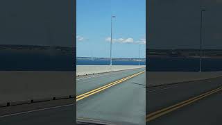 Driving Over Confederation Bridge Part 5  Arriving In PEI [upl. by Strephon]