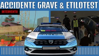 🔥VIATA DE POLITIST A RAMAS SUSPENDAT CU BMWul  ETILOTEST sofer GOLF 4 AVARIAT SAMP [upl. by Eceinal]