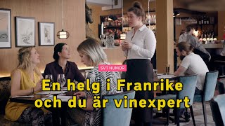 En helg i Frankrike och du är vinexpert [upl. by Artenak786]