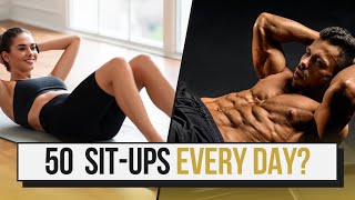 What Happens When You Do 50 Situps Every Day for 1 Month [upl. by Wobniar]