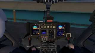 Unterwegs mit dem BundespolizeiHubschrauber FSX HD [upl. by Htieh]