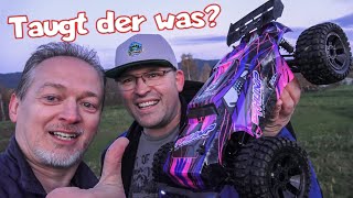 DEERC 200E 200Euro billig China Kracher tritt gegen Traxxas Rustler an [upl. by Bat102]